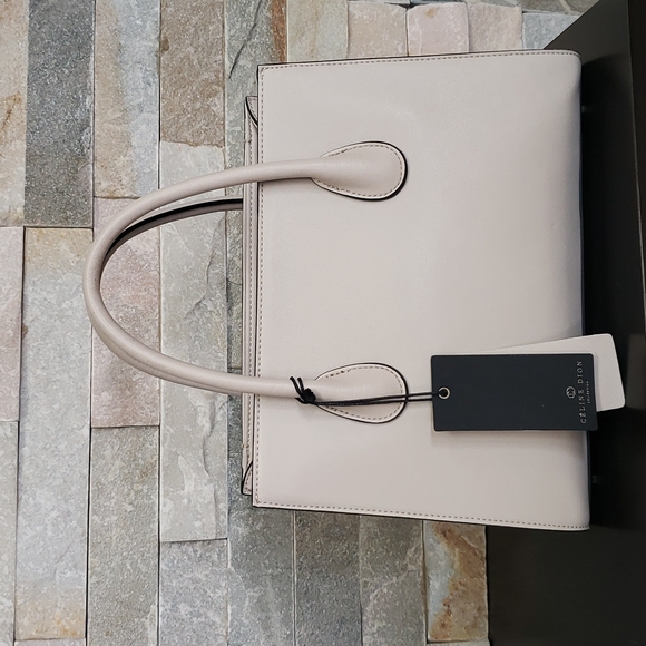 Celine Dion Octave Leather Satchel - Picture 8 of 9